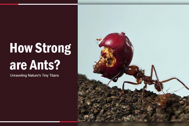 how strong are ants